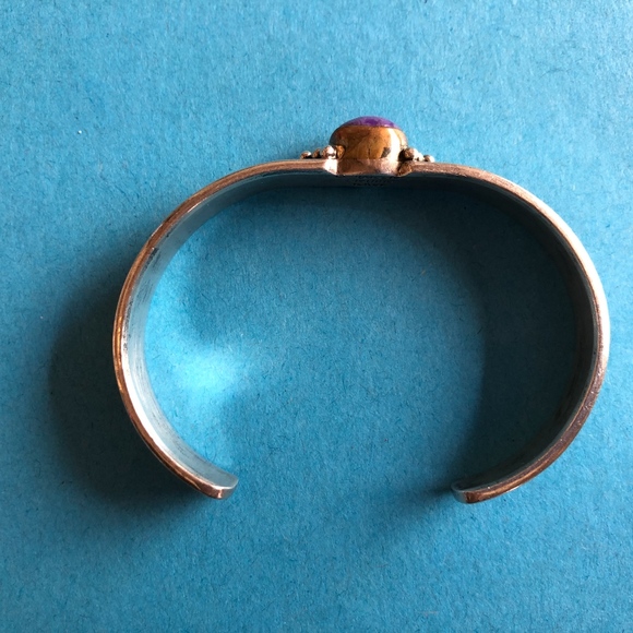 925 silver artisan bracelet by Geraldine Yazzie - Picture 4 of 8